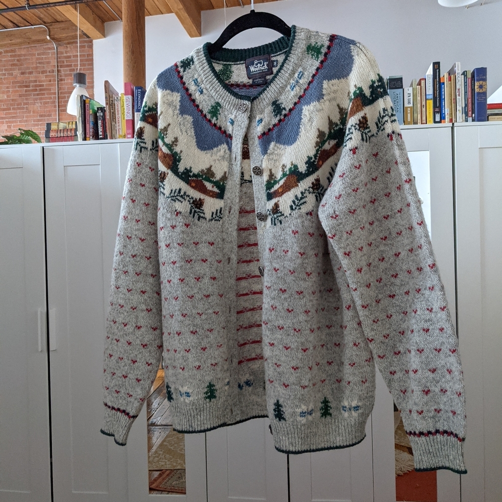 Ugly Christmas Cardigan Sweater (but Super Cute)